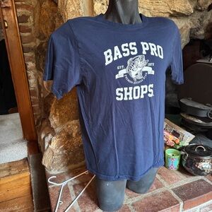 Bass Pro Shops Dark Blue Graphic Tee